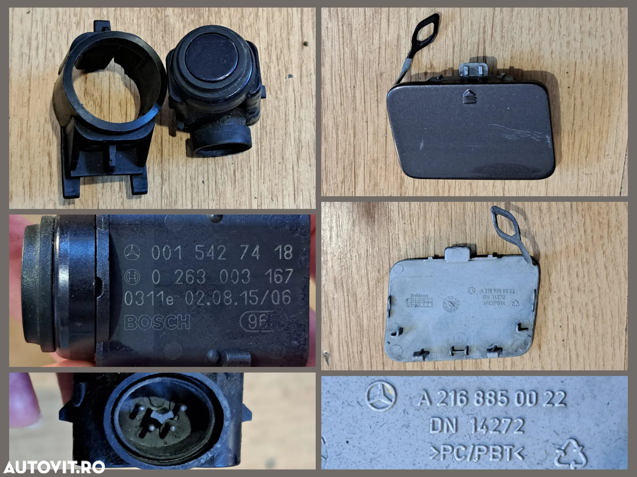Mercedes SZL Panglica volan Panou butoane avarii ESP DSR Bloc lumini Panou butoane umplere Calculator confort Camera nigt vision Senzor parcare Capac carlig bara Broasca incuietoare haion W221 W164 W169 W245 W205 W253 W251 W216 W447 - 7