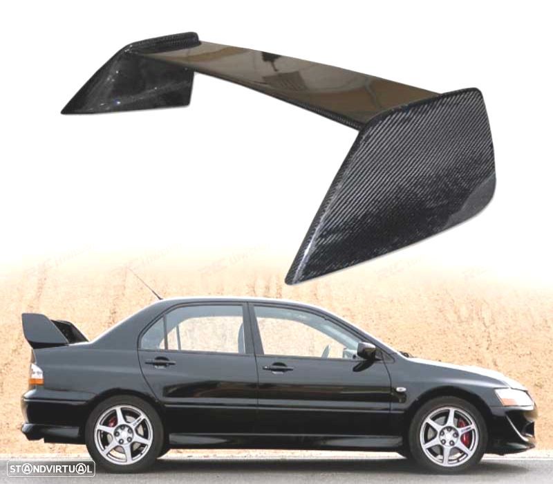 AILERON SPOILER MITSUBISHI  EVO VIII- IX. CARBONO - 1