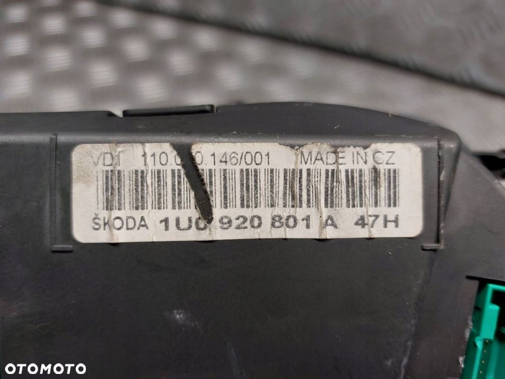 ZESTAW STARTOWY SKODA OCTAVIA I FL 036906032J 1U0920801A - 5