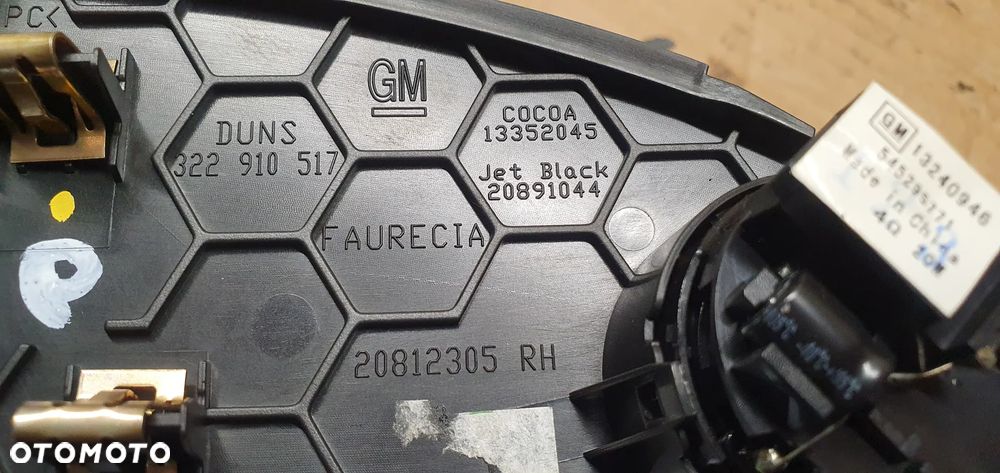 Głośnik wysokotonowy osłona konsoli prawy przód Opel Zafira C 13240946 - 7