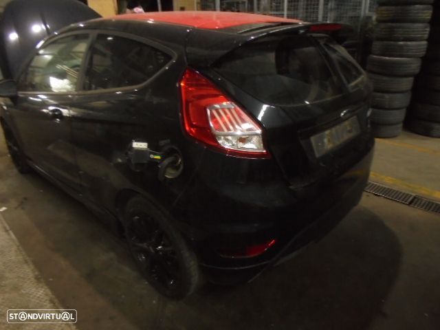 Carro MOT: XVJC DURATORQ FORD FIESTA 6 2016 1.5TDCI 95CV 3P PRETO DIESEL - 9