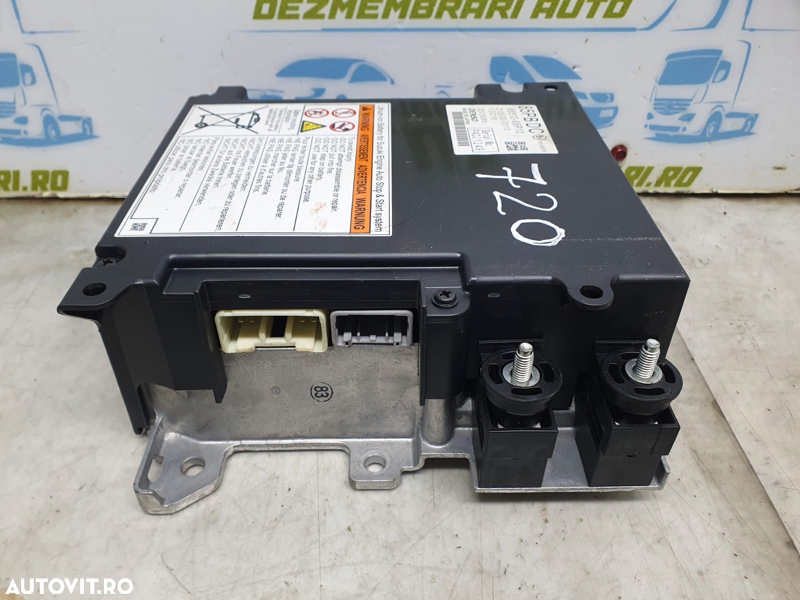Baterie acumulator 96510-68p10 1.2 hybrid K12C Suzuki Ignis 3 [2016 - - 1