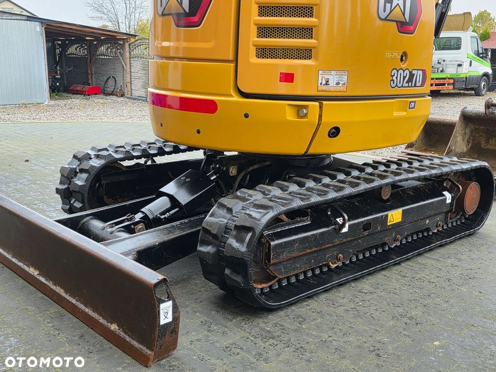 Caterpillar Caterpillar CAT 302.7 D CR mini koparka szybkozłącze 3 łyżki piękna serwisowana 1 wł JCB - 14