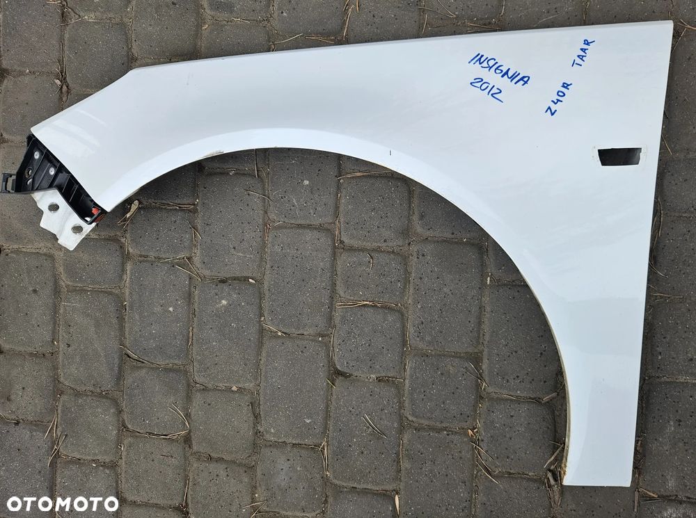 Opel Insignia I  błotnik  przód przedni  lewy Z40R - 1