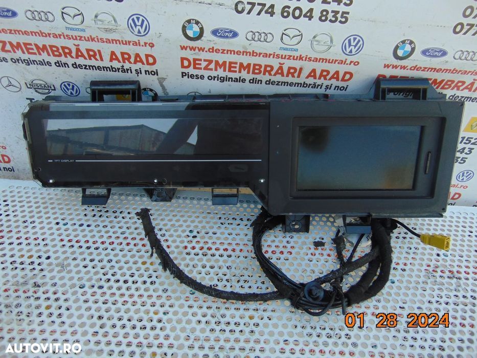 Ceasuri bord digitale Renault scenic 3 cutie manuala display bord dezm - 6