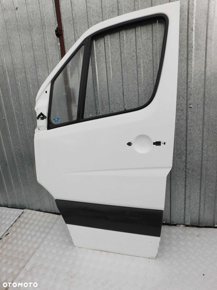 Drzwi lewe przednie kierowcy Sprinter 906 VW Crafter BEZ KOROZJI białe