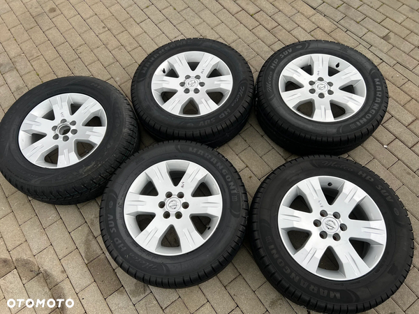 ALUFELGI NISSAN NAVARA PATHFINDER 7Jx17 ET30 6x114,3 WA32EB610 + OPONY 2010 + ZAPAS
