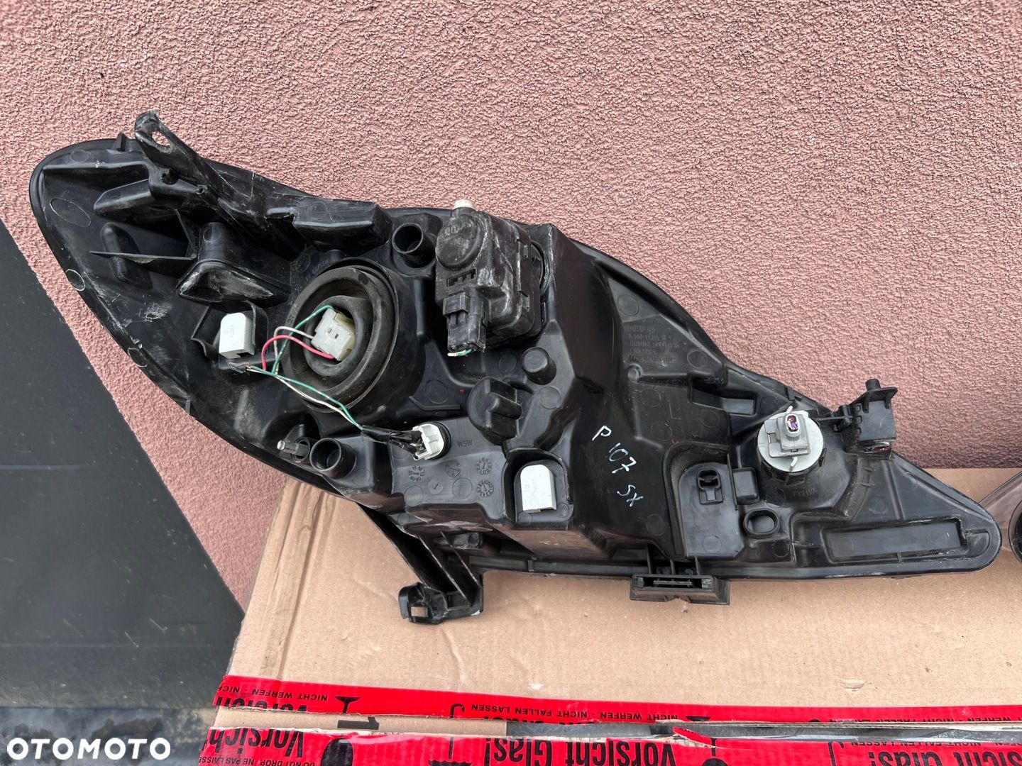 Lampa przednia PEUGEOT 107 LIFT KOMPLET EUROPA - 5