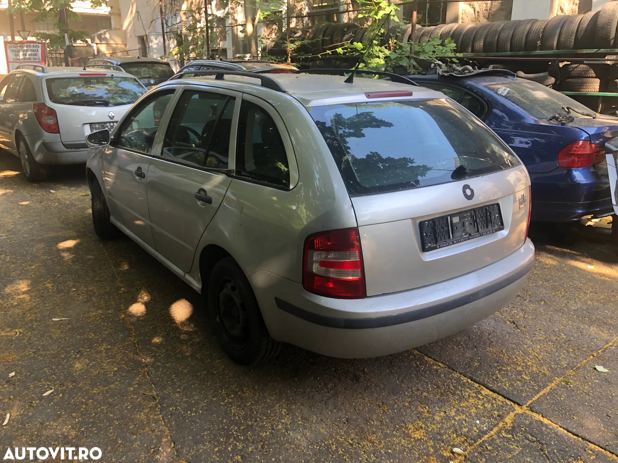 Dezmembrez Skoda Fabia 1 facelift gri argintiu 2006 TDI - 6