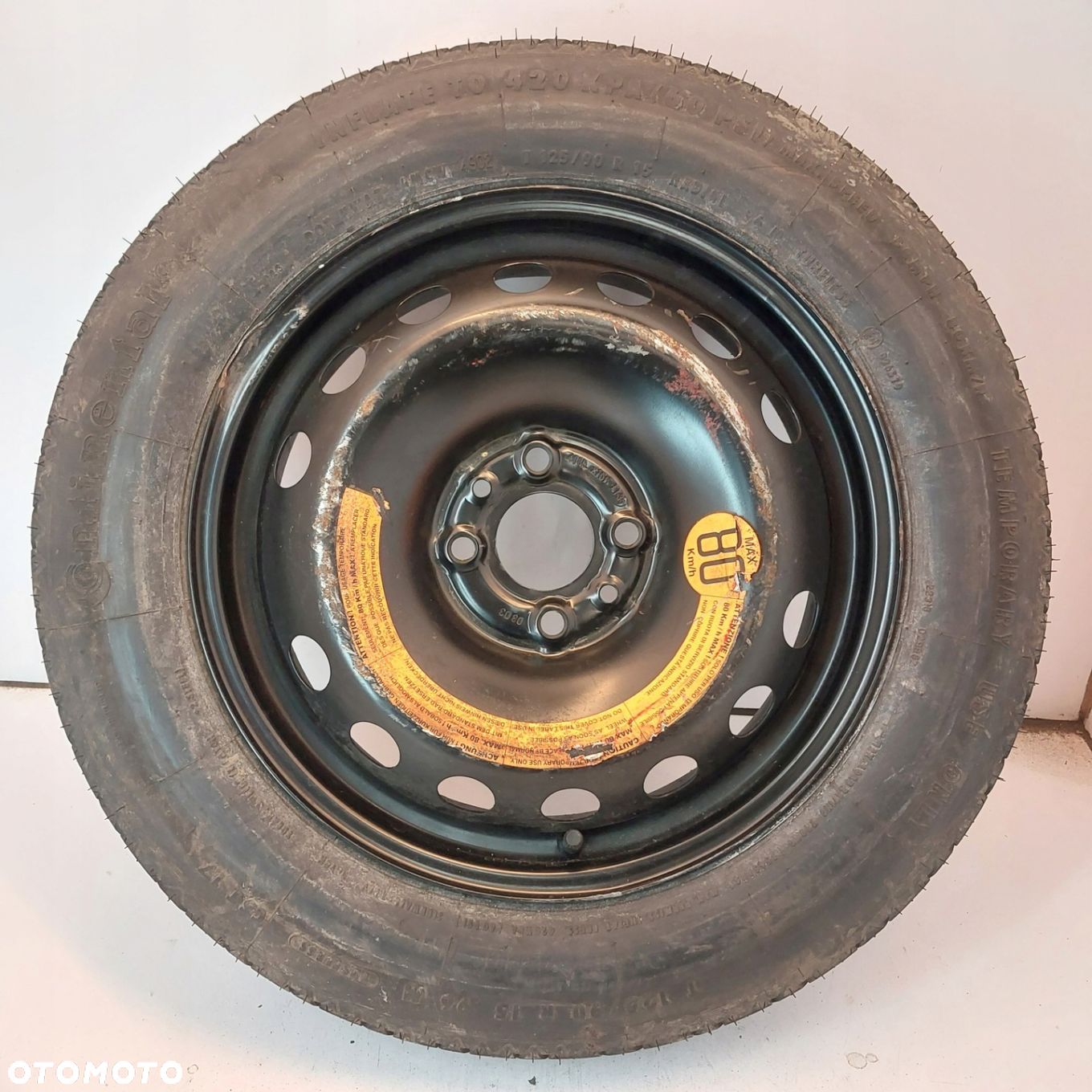 Koło dojazdowe Dojazdówka 15 4x98 Fiat Bravo II 125/90R15 B1118 - 1