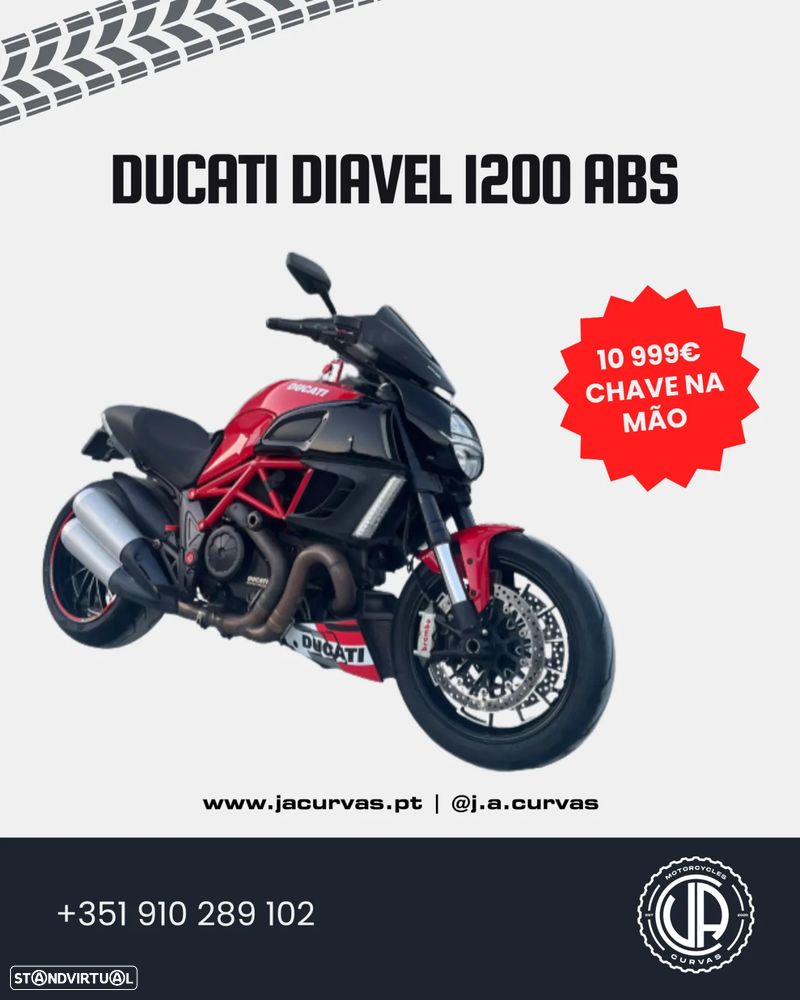 Ducati Diavel 1200 ABS (CAMPANHA EM VIGOR) - 1