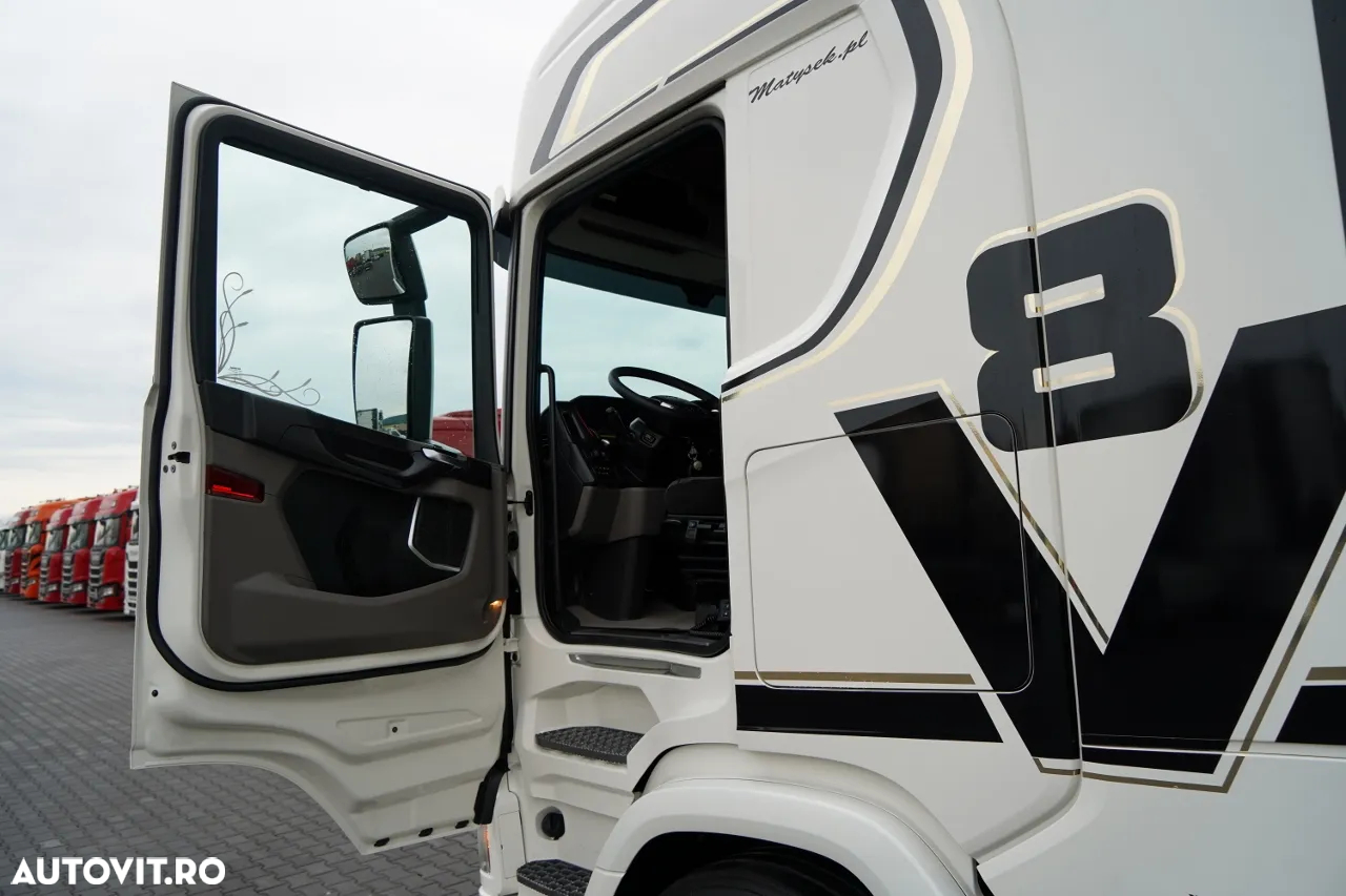 Scania R 520 / V8 / SISTEM HIDRAULIC / RETARDER / RĂCIRE ​​I-PARK / FULL AIRMATIC / ANVELOPE 100% / CONTRACT POST-SERVICE / IMPORTAT - 22