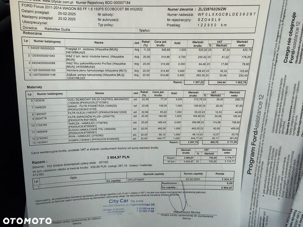 Ford Focus 1.6 EcoBoost Titanium - 25