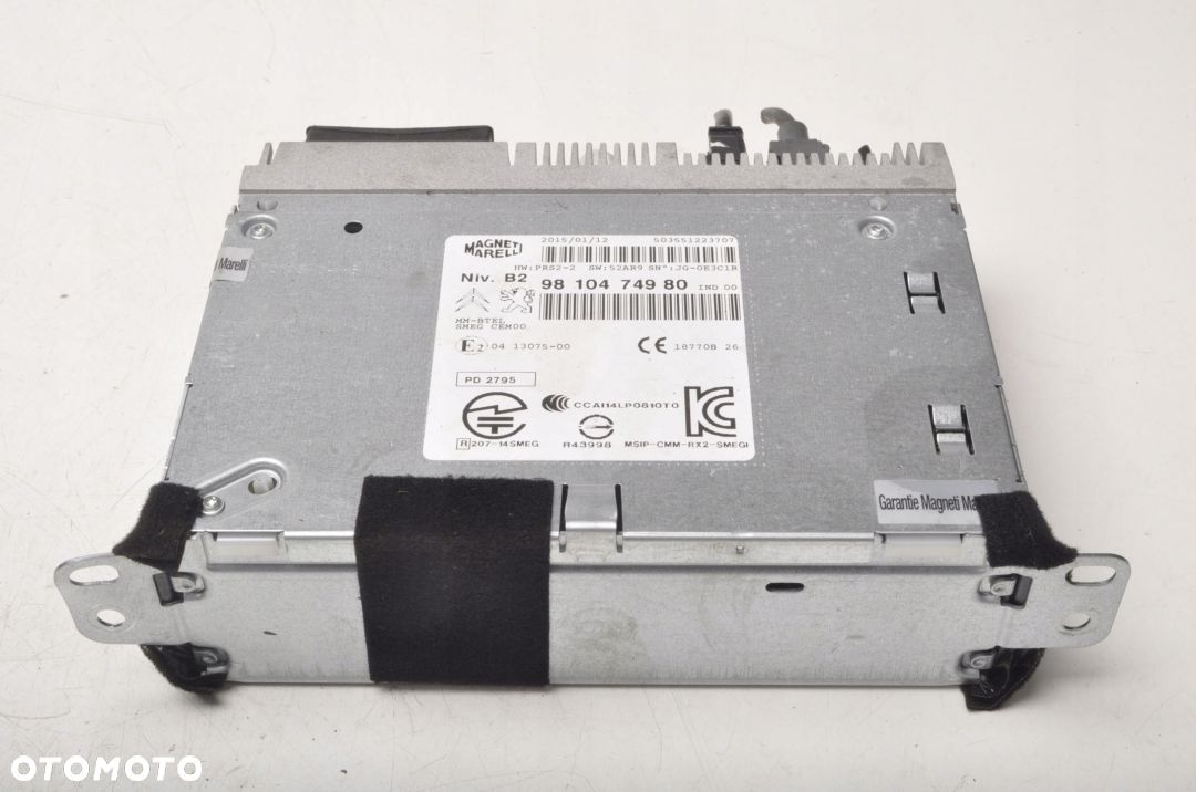 CITROEN C4 CACTUS RADIO NAWIGACJA 9810474980 - 1