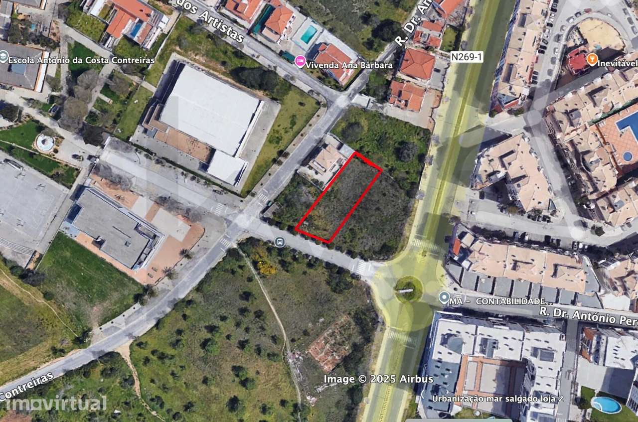 Terreno para construção urbanizável em Armação de Pera - Grande imagem: 3/3