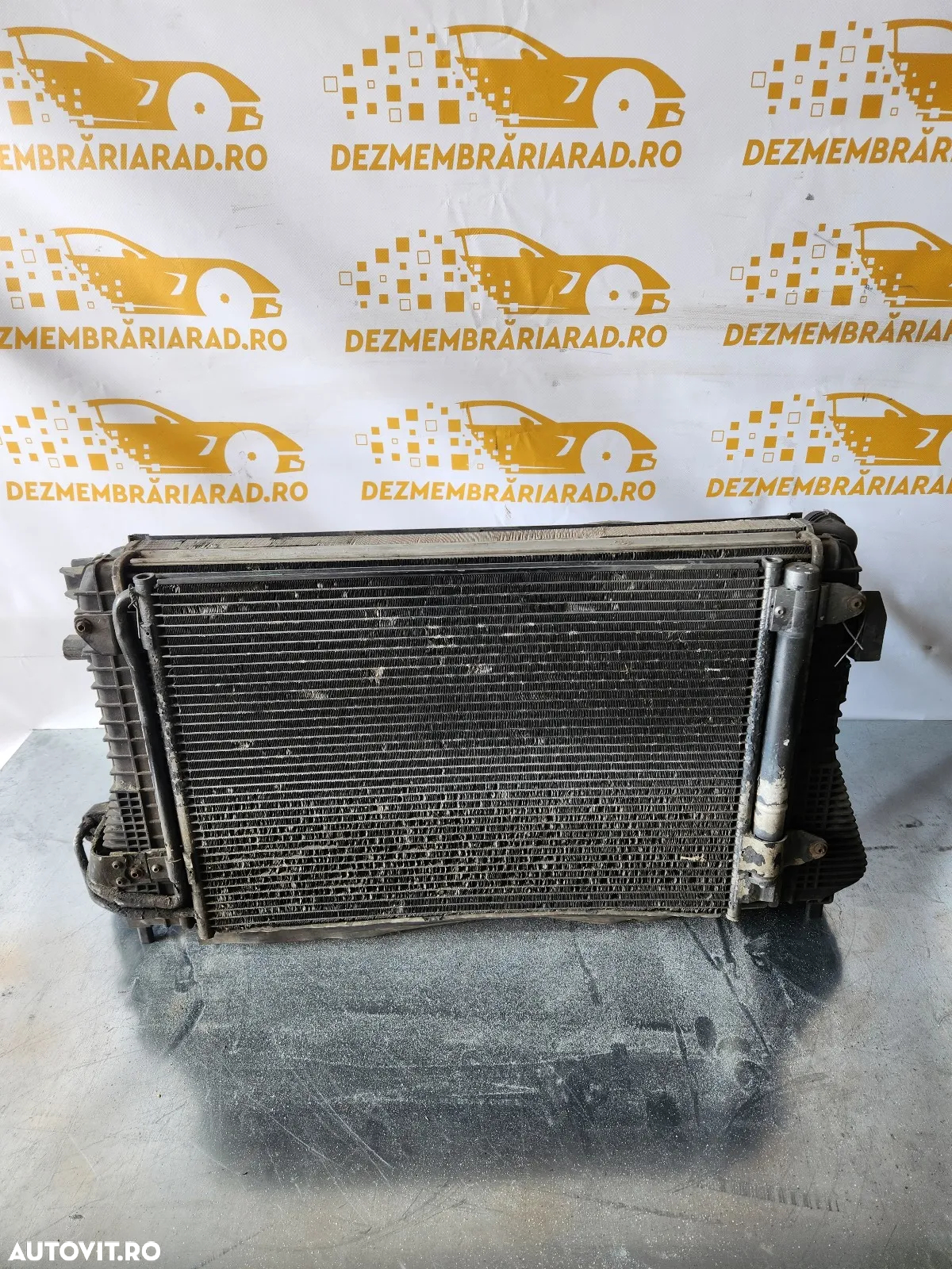 Grup Radiatoare Radiator Apa Antigel Clima Ac Intercooler Termocupla Electroventilator Vw Seat Skod - 2
