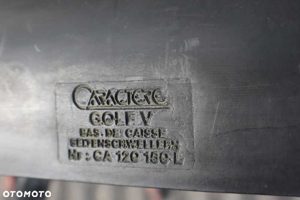NOWA LISTWA PROGOWA PRÓG PRAWA LEWA VW GOLF V 5 1K0 CARACTERE CA120150L CA120150R - 15
