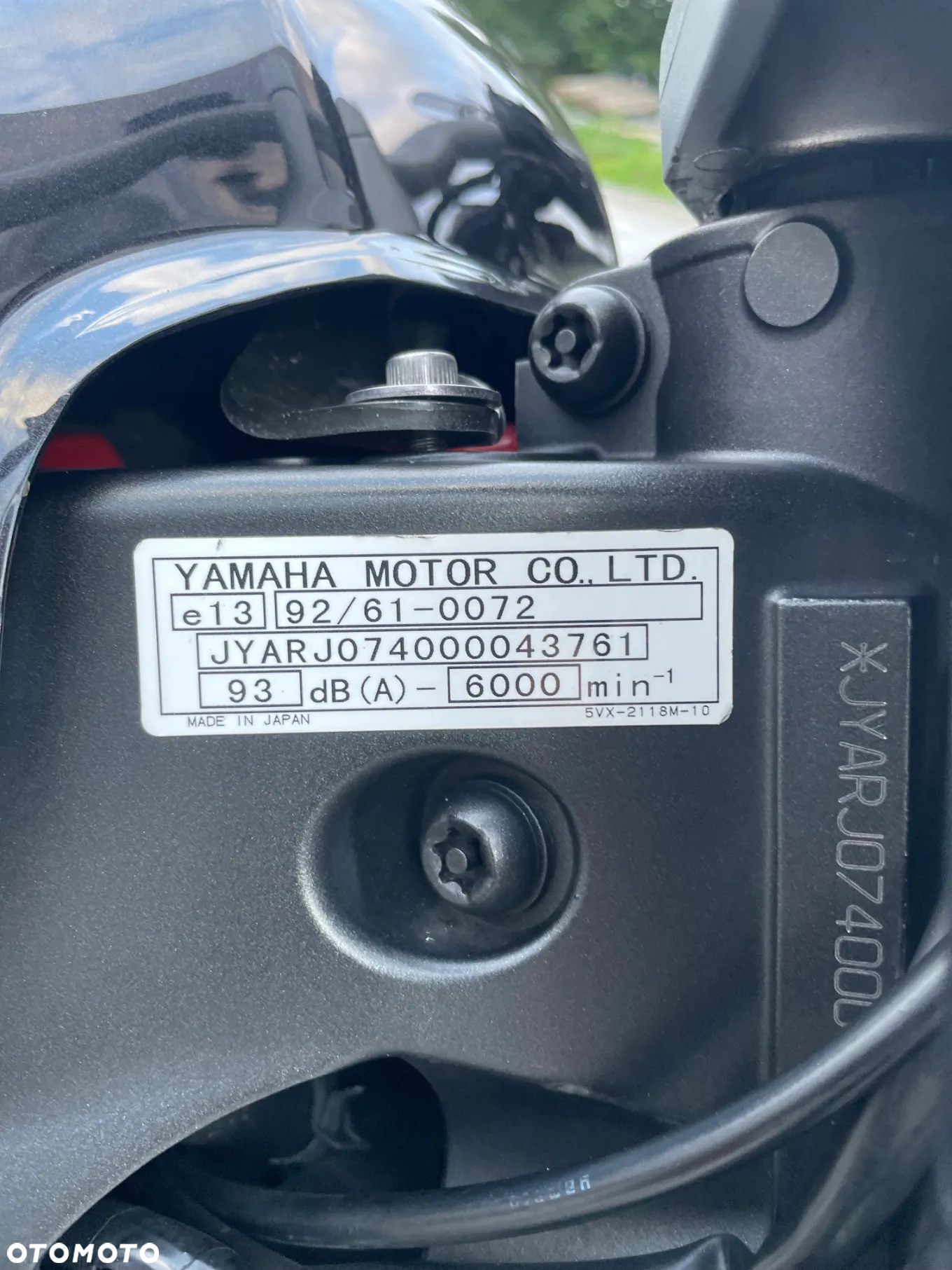 Yamaha FZ6 - 6