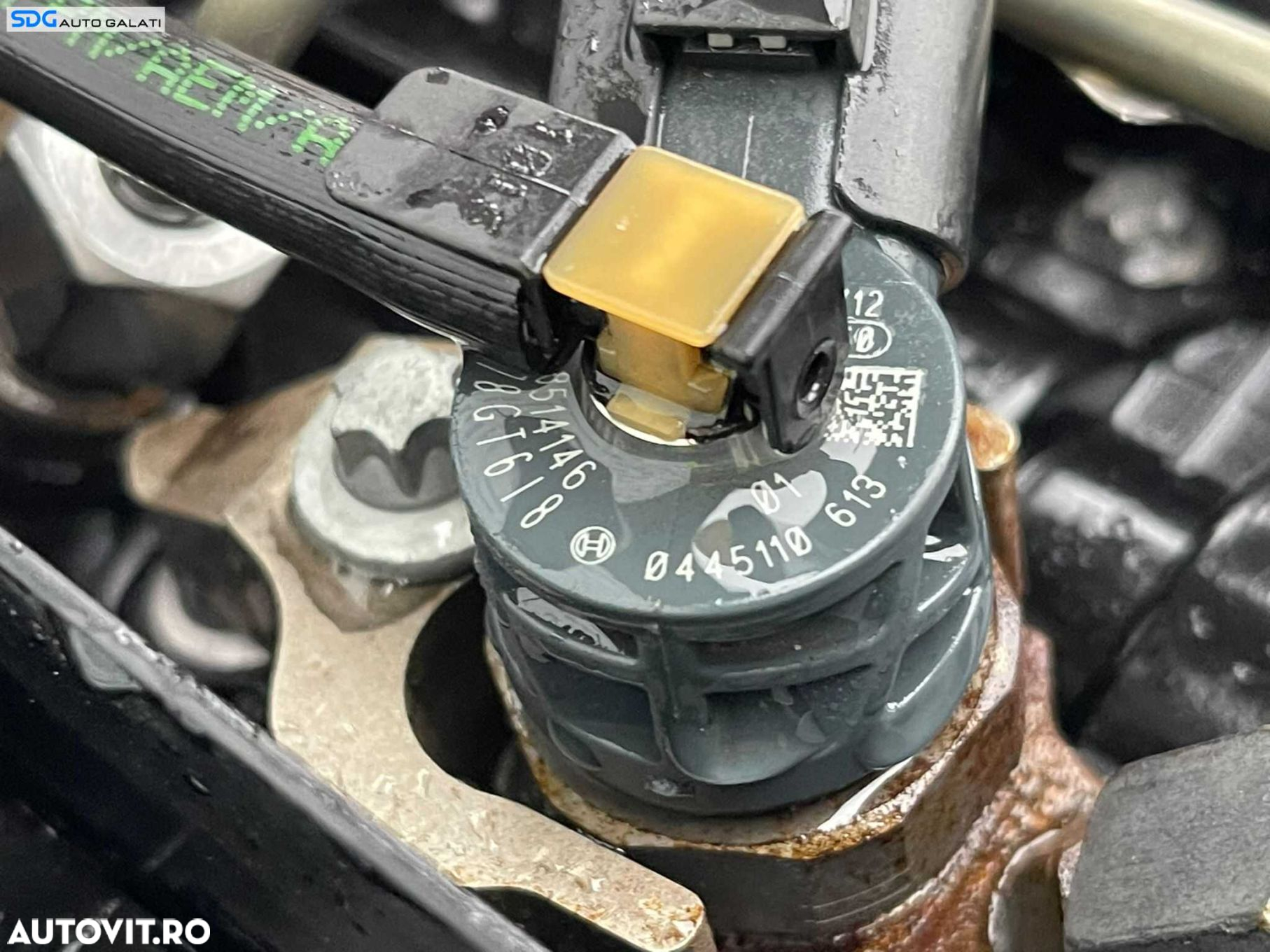 Injector Injectoare BMW Seria 4 F32 F33 F36 F82 F83 418 420 2.0 D 2013 - 2020 Cod 0445110613 8514146 - 2