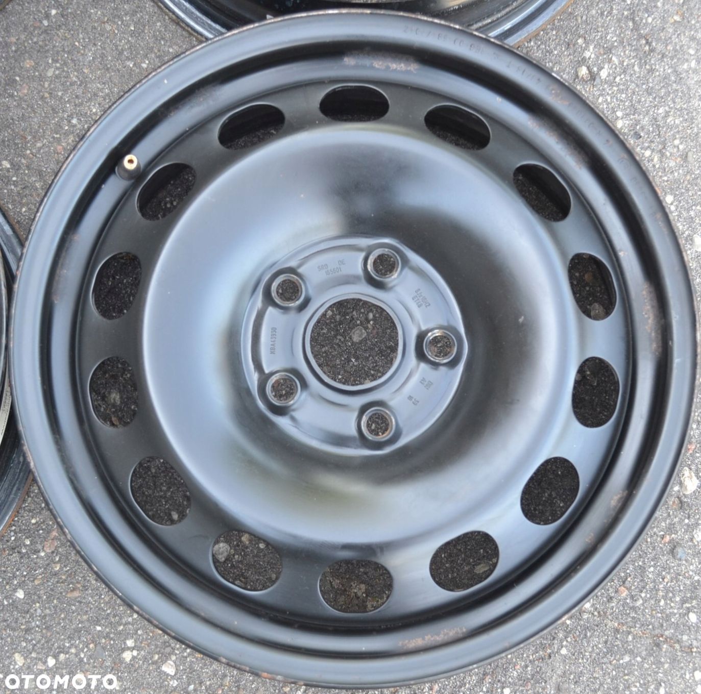 FELGA STALOWA VW SKODA AUDI SEAT 5x112 6J16 ET 48 x1szt F-427 - 1