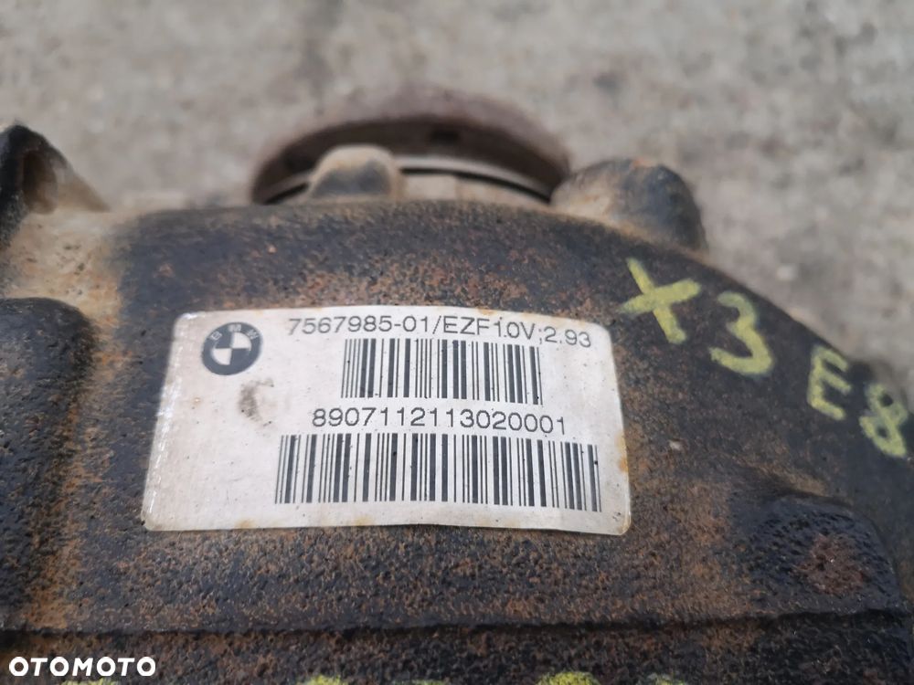 MOST DYFERENCJAŁ BMW X3 E83 3.0d M57TUE2 218km 2.93 7567985 LIFT - 5