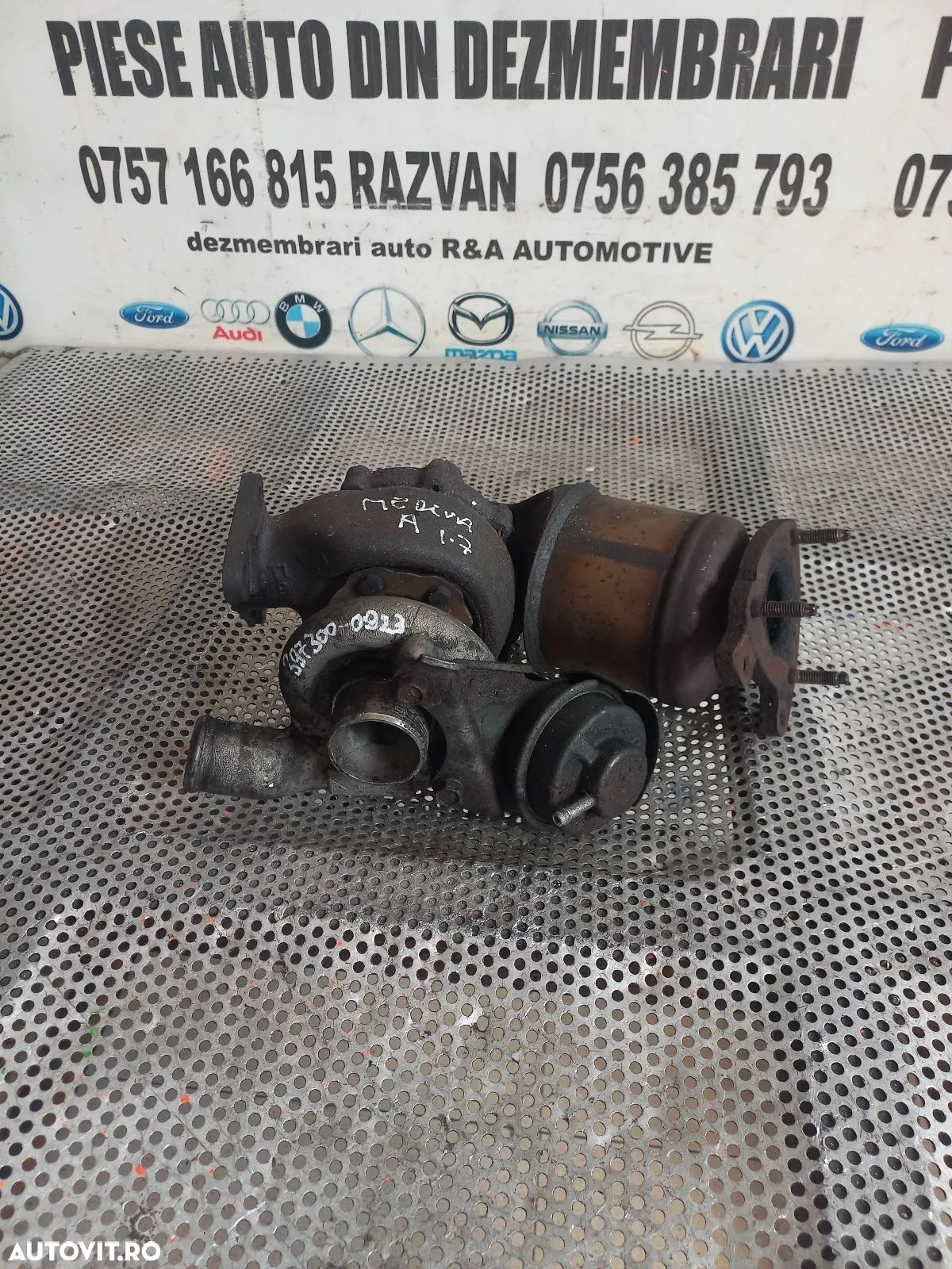 Turbo Turbina Opel Meriva A 1.7 Cdti Cod -0923 Motor Z17DTH - Dezmembrari Arad - 1