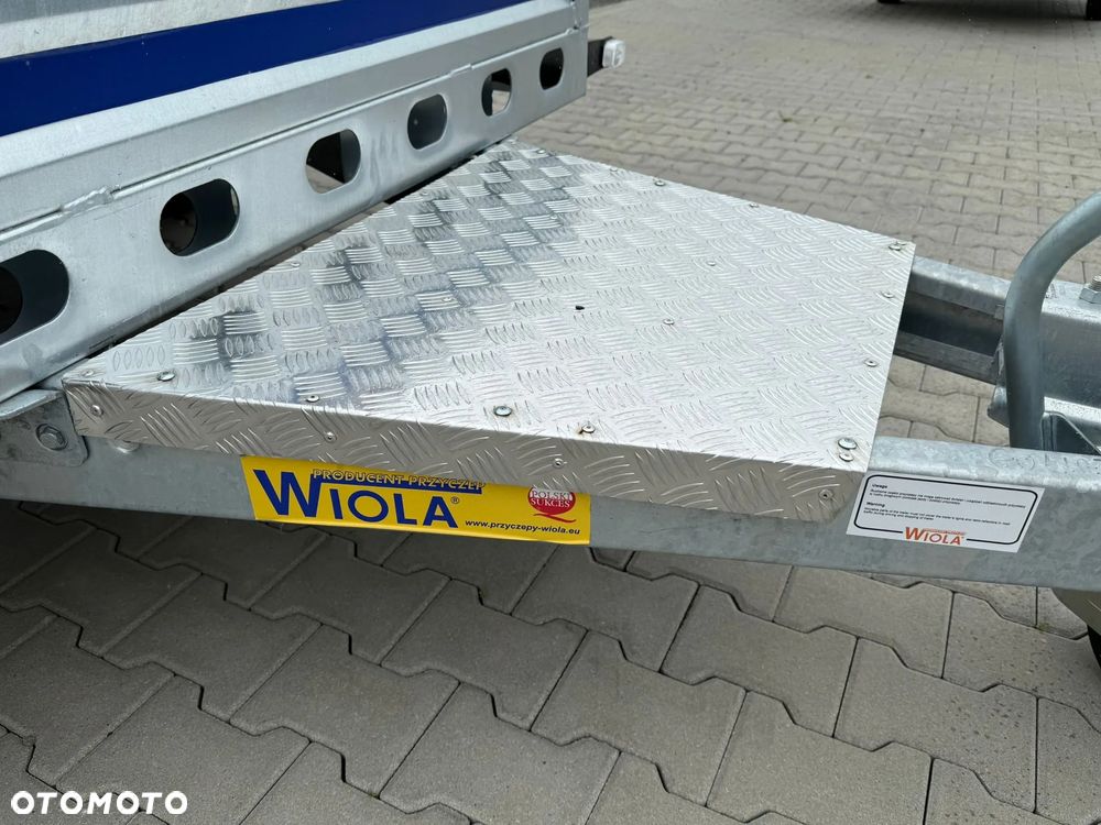 Wiola Przyczepa pod sprzęt budowlany KOPARKI MINIKOPARKI  2,7T 2700kg WIOLA 292x142x20cm - 4
