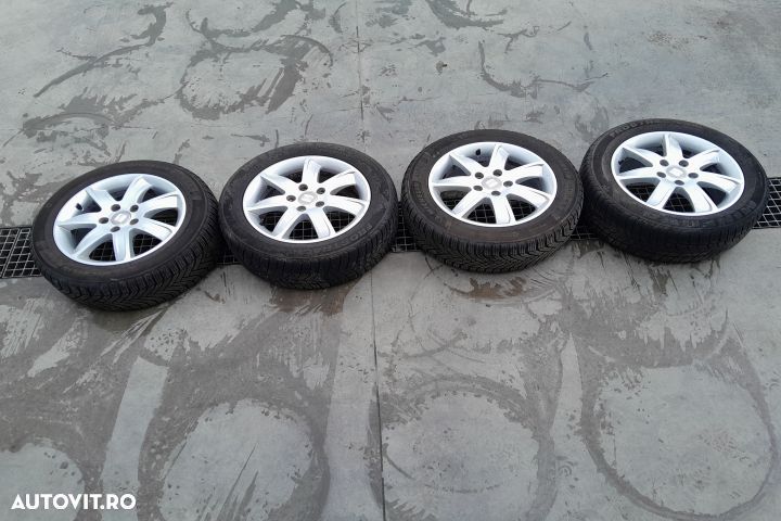 Jante aliaj cu anvelope 16 - set 205 / 55 R16 Seat Leon 2 1P [facelif - 1