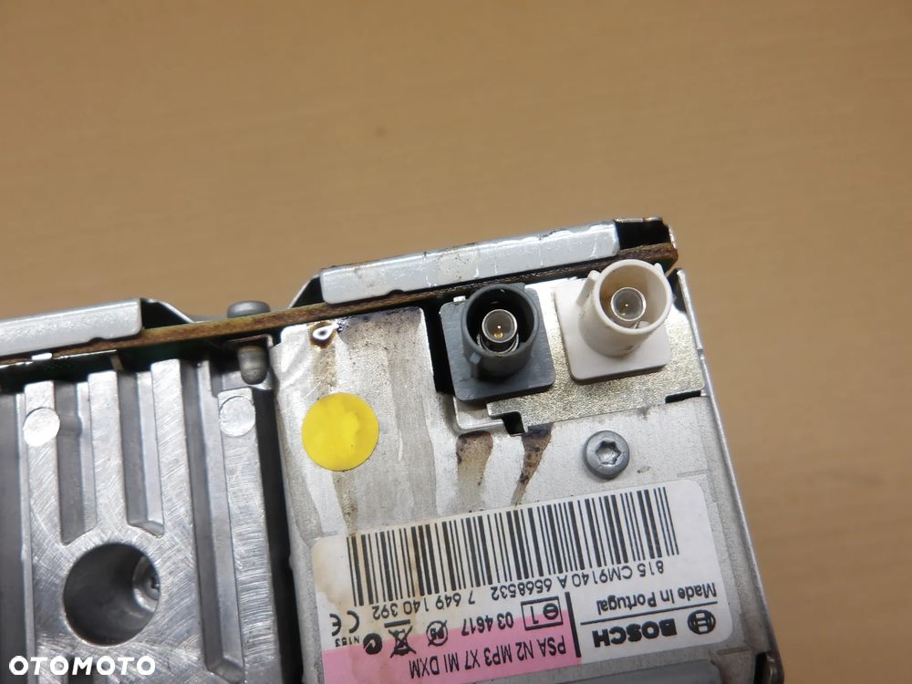 CITROEN C5 III SEDAN RADIO 9666968077 - 5
