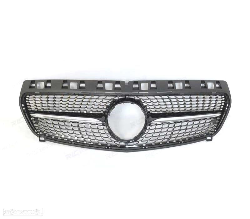 GRELHA FRONTAL LOOK DIAMOND MERCEDES CLASE A W176 12-15 - 3