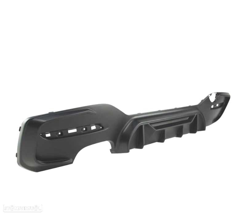 DIFUSOR TRASEIRO BMW F20 LCI 15-19 LOOK COMPETITION PRETO MATE - 3