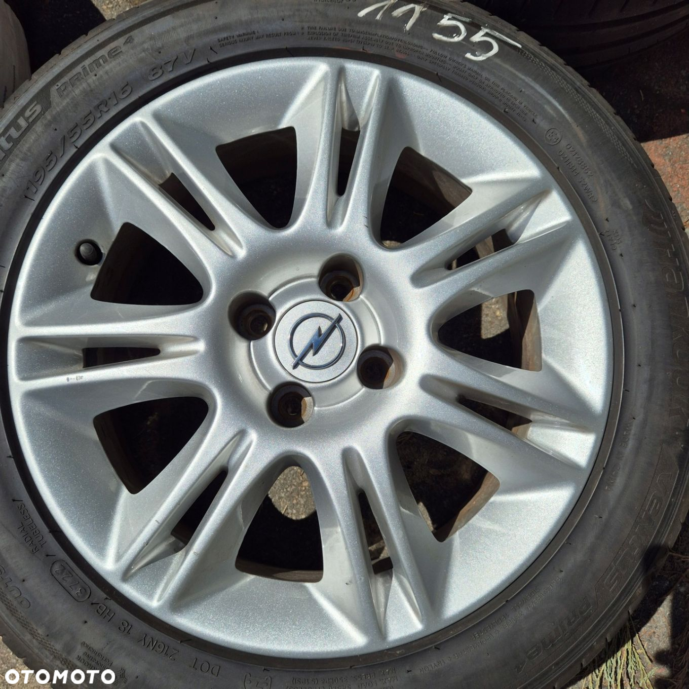 KOŁA 16 ORYGINAŁ OPEL CORSA D E ADAM GRANDE PUNTO EVO 195/55 R16 4x100 - 2