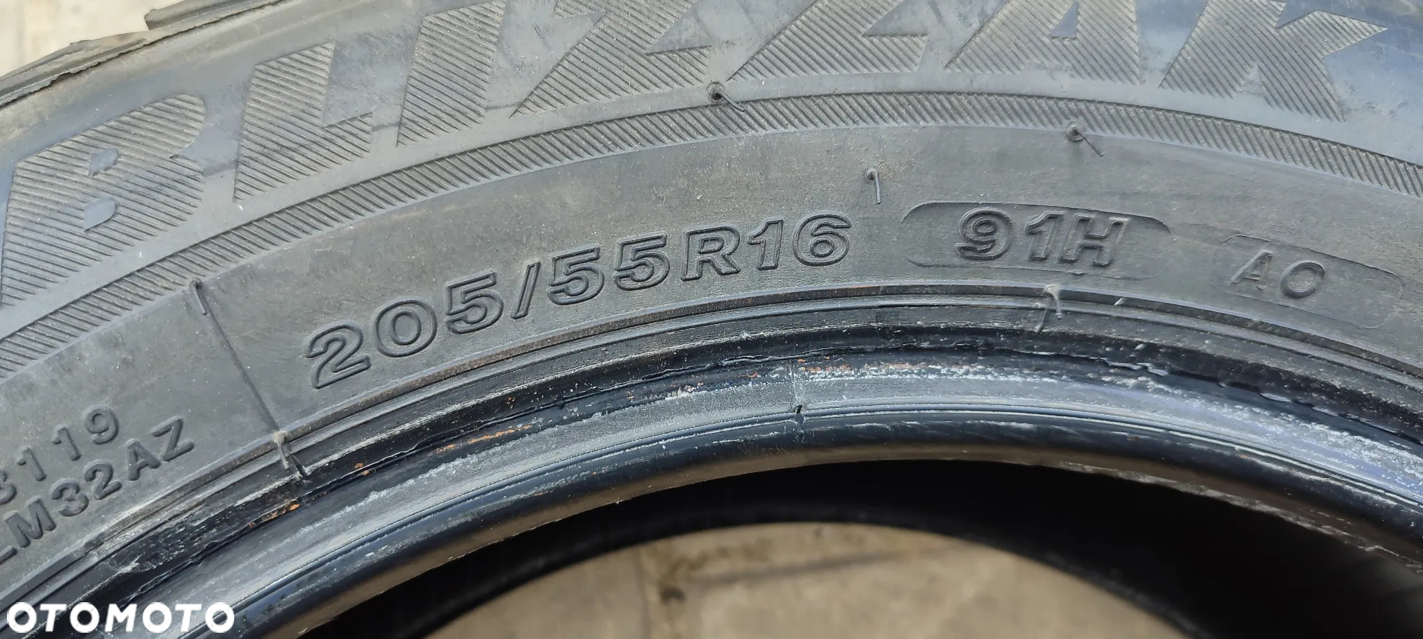 OPONY ZIMOWE 205/55R16 BRIDGESTONE BLIZZAK LM32 (0216) ZIMA 4 SZTUKI KOMPLET - 6