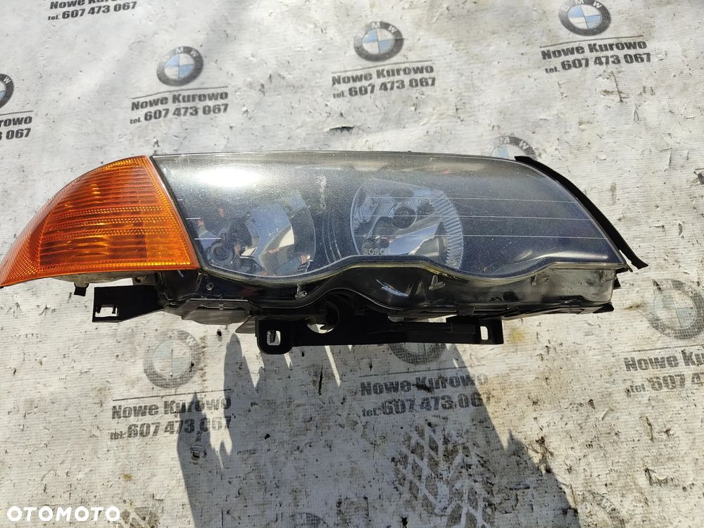 BMW E46 Sedan Kombi Lampa przednia przód prawa przed liftingiem - 2
