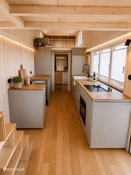 Luxury Mobile Tiny House – 40 m², Fully Equipped, Casa móvel - Grande imagem: 5/12