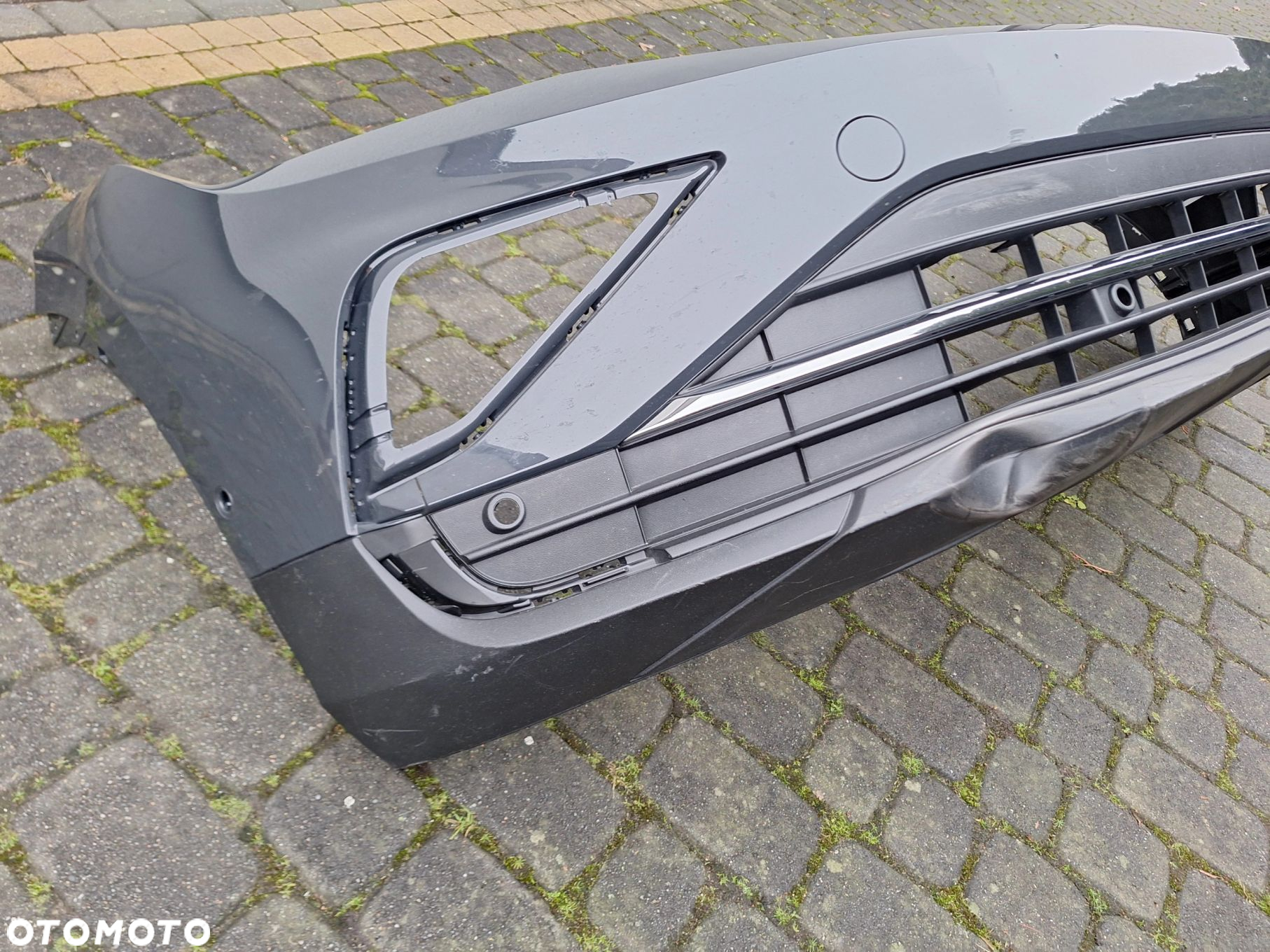 VW TIGUAN II LIFT 20- ZDERZAK PRZÓD PRZEDNI+CHROM ORYG. 5NA807221C WYSYŁKA 24H - 2