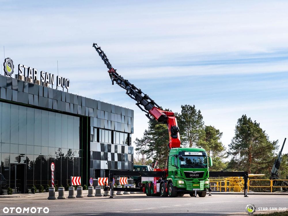 MAN TGS 35.500 8x4 Palfinger PK 135.002 TEC HDS Żuraw Wciagarka - 6