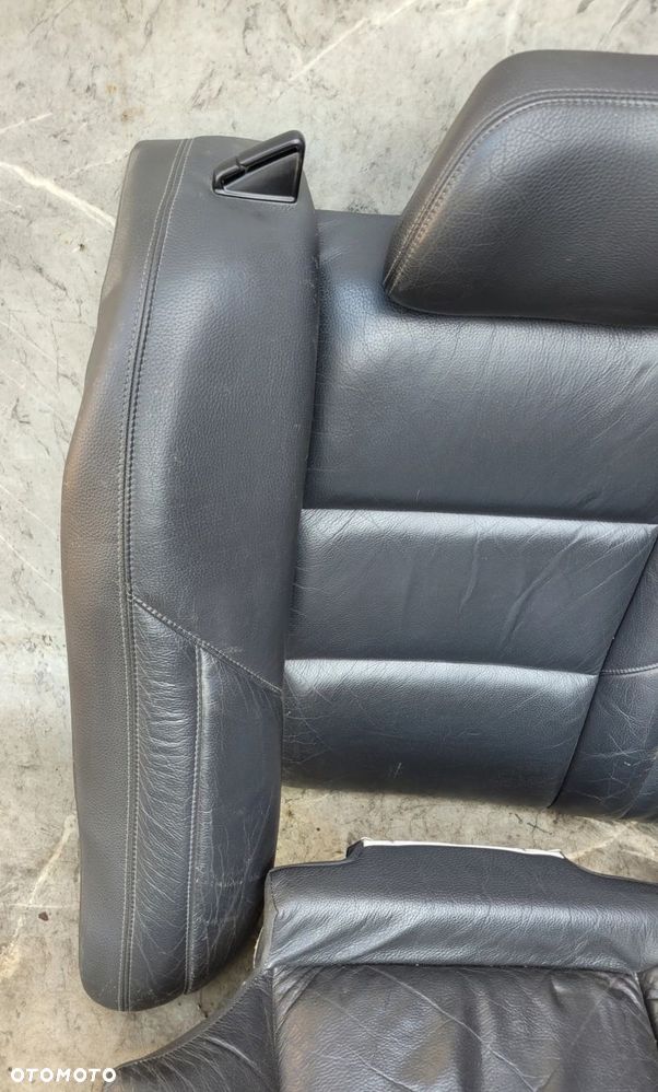 KANAPA TYŁ TYLNA VOLVO S80 I LIFT CZARNA SKÓRA - 7