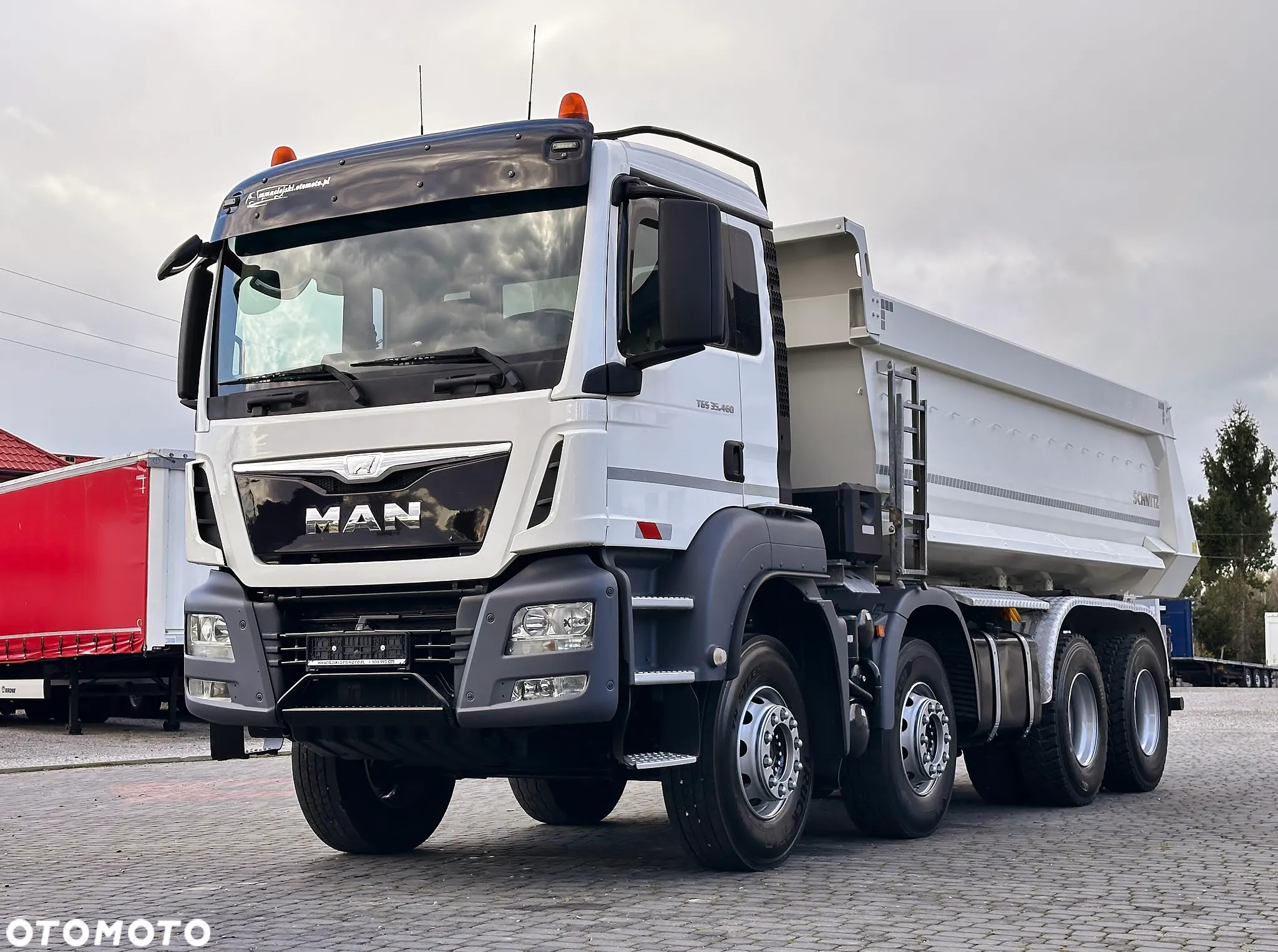 MAN TGS 35.460 8x4 WYWROTKA SCHMITZ MULDA - 16