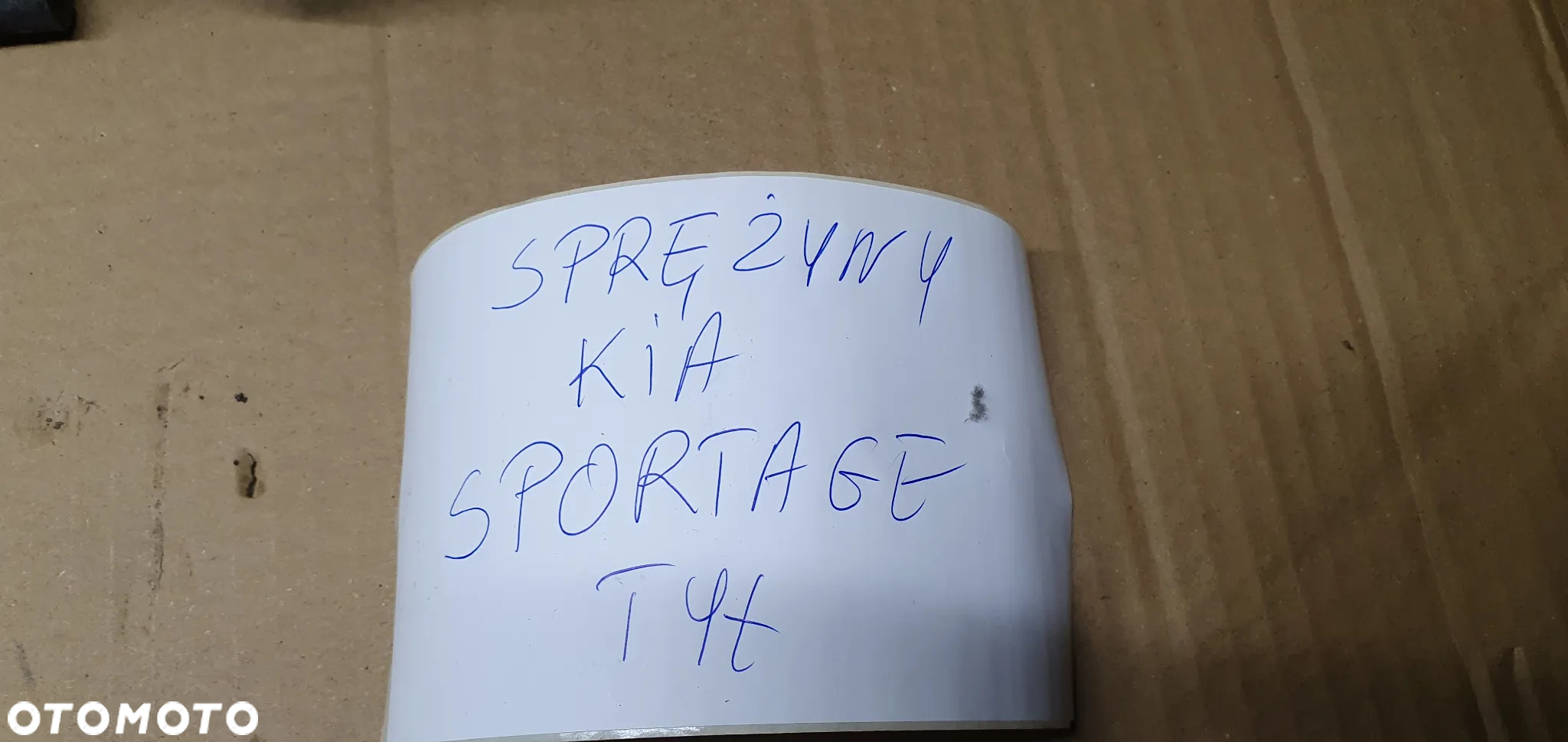 Sprężyny sprężyna tył tylne Kia Sportage III - 7
