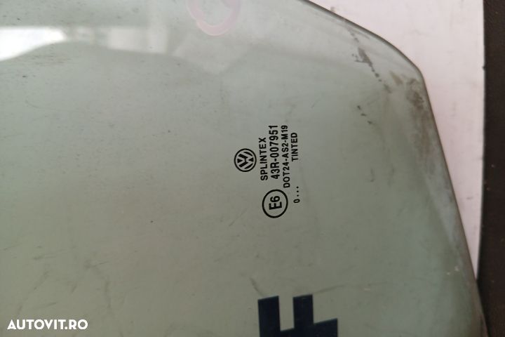 Geam usa fata stanga 43R-007951 43R-007951 Volkswagen VW Golf 4 [1997 - 3