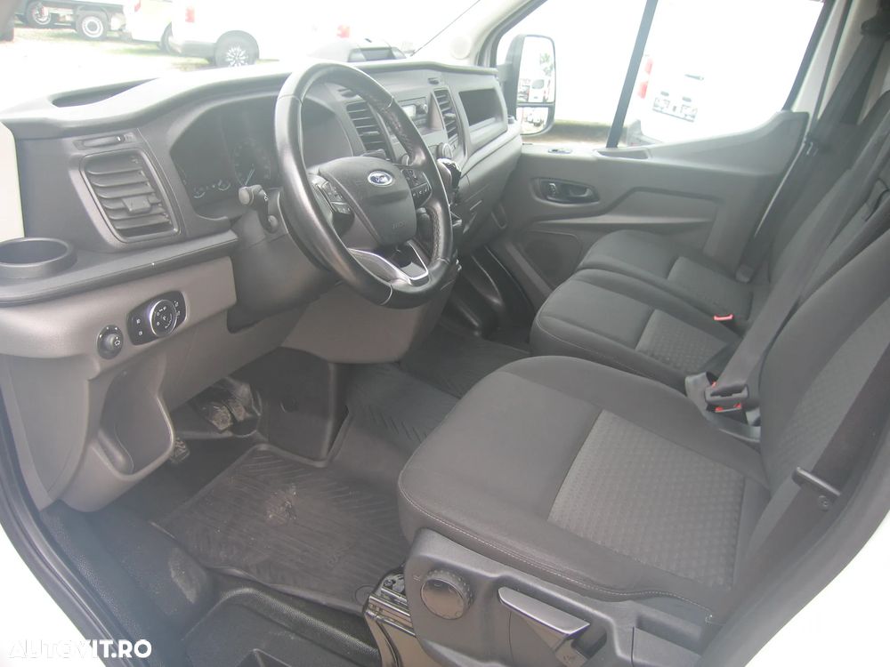 Ford TRANSIT 3 LOC. PLATFORMA cu PRELATA , AC. - 21
