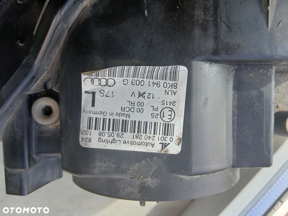 AUDI A4 B8 BI XENON reflektor lampa 8K0941597G - 4