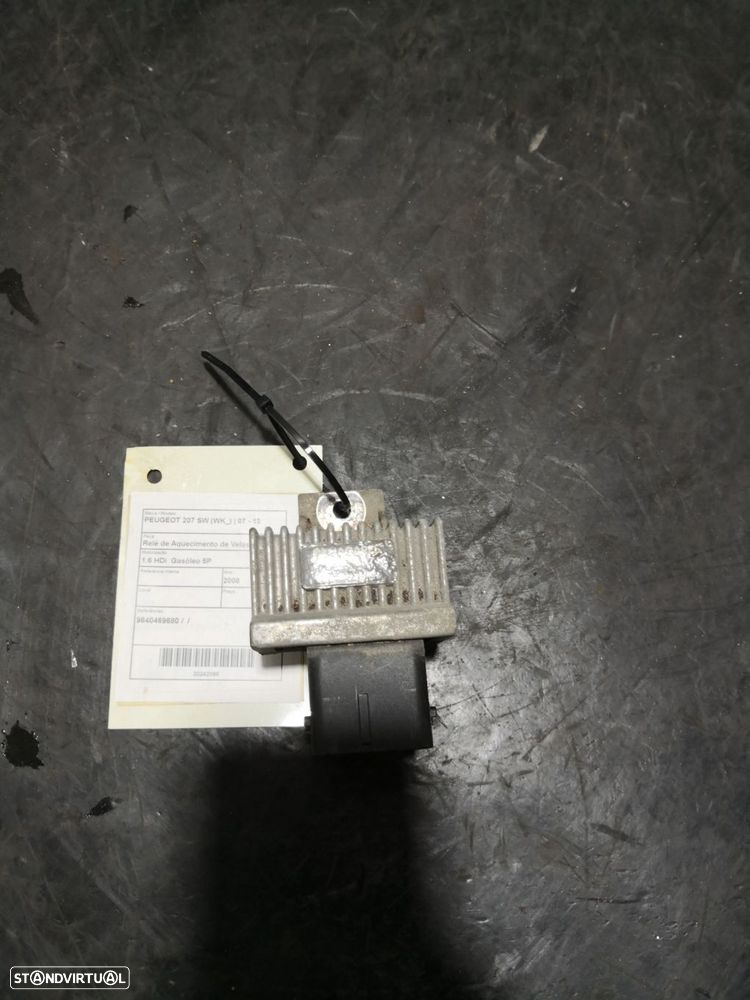 Relé De Aquecimento De Velas Peugeot 207 Sw (Wk_) - 3