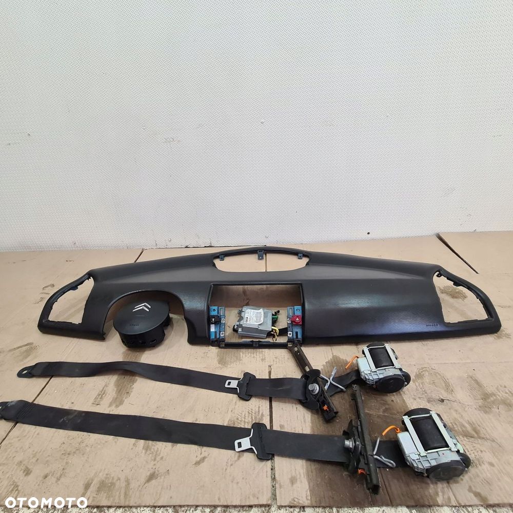 citroen c4 kokpit pasy deska konsola sensor nakładka - 1