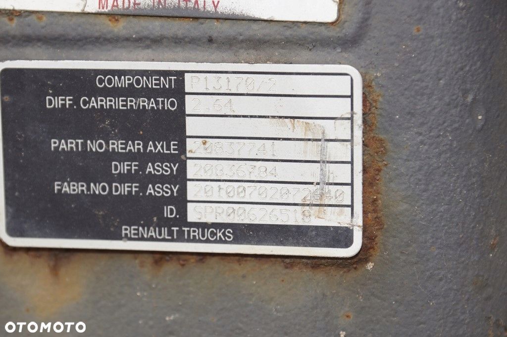 GLOWKA WKLAD MOSTU RENAULT PREMIUM 460DXI MERITOR - 1