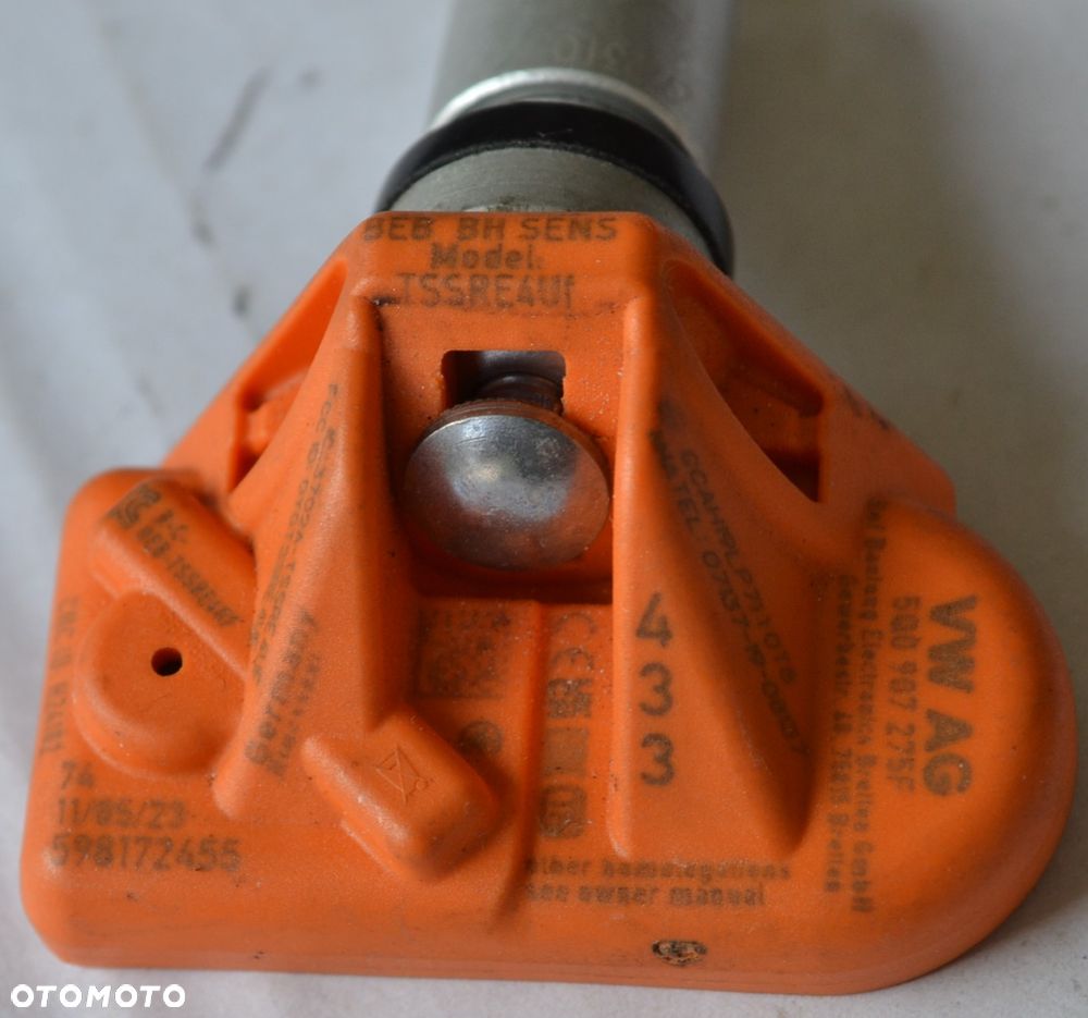 CZUJNIKI CIŚNIENIA TPMS OEM VW SKODA AUDI 5Q0907275F x1szt C-376 - 6