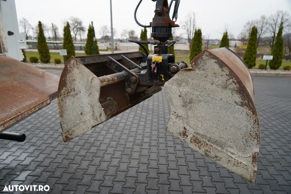 Renault C 430 / 6x4 / BASCUNĂ CU DOUĂ LATE / BASCUNĂ HIDRAULICĂ + HIAB 211 EP-3 HDS / EURO 6 / RADIOCOMANDĂ / ROTATOARE / CUPĂ - 12