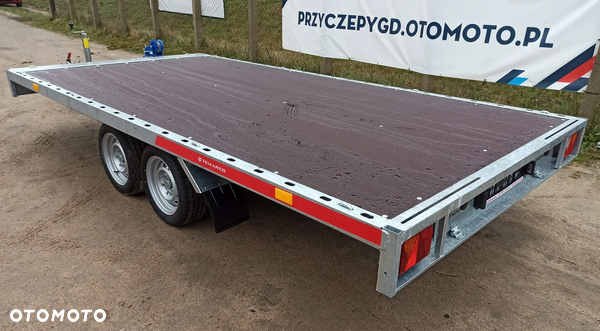 TEMARED Laweta CARPLATFORM 405x215cm spawana przyczepa dmc 3,5T