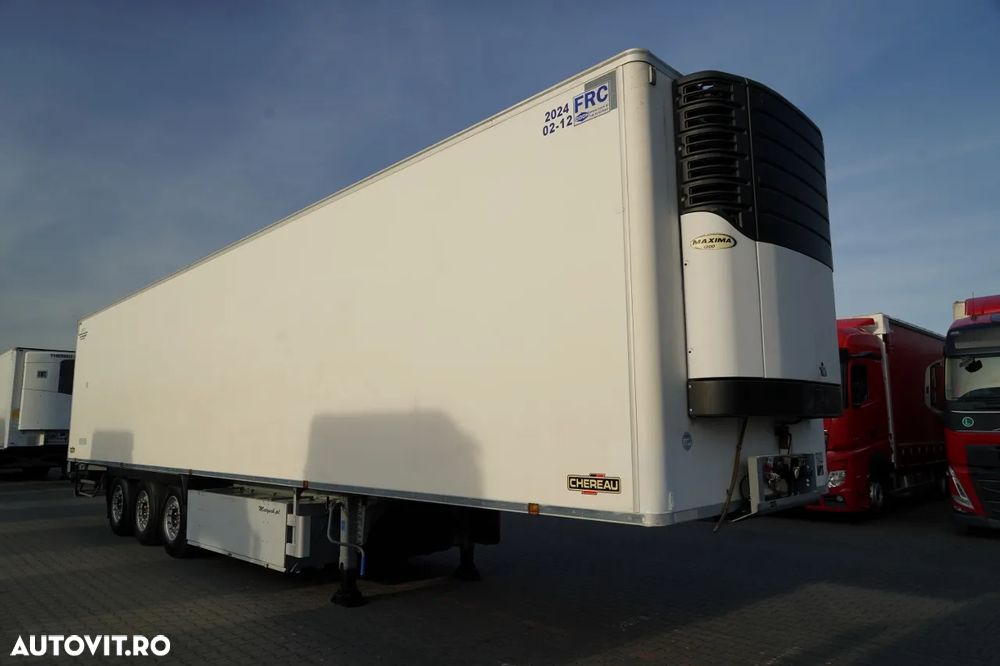 Chereau REFRIGERAT / MAXIMA 1300 / CU CÂRLIG / AXĂ DE RIDICARE / COȘ PENTRU PALEȚI - 7